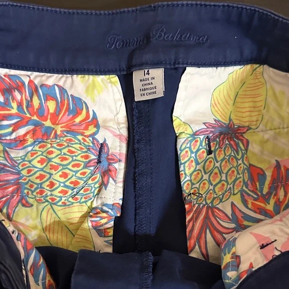 Tommy Bahama Navy Blue Casual Shorts - Picture 3 of 6